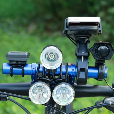 10/20/30cm Bicycle Handlebar Extended Bracket MTB Headlight Mount Extented Bar Road Mountain Bike Handlebar Extender Rack Parts - Smarsty