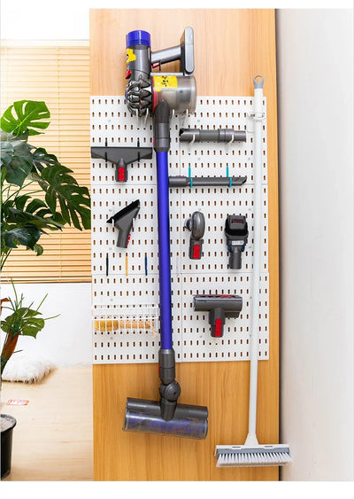 DIY Pegboard Accessories Kitchen Organization No Drill Hanging Shelf Storage Hooks Wall Organizer Crafts For Garage Room by Smarsty