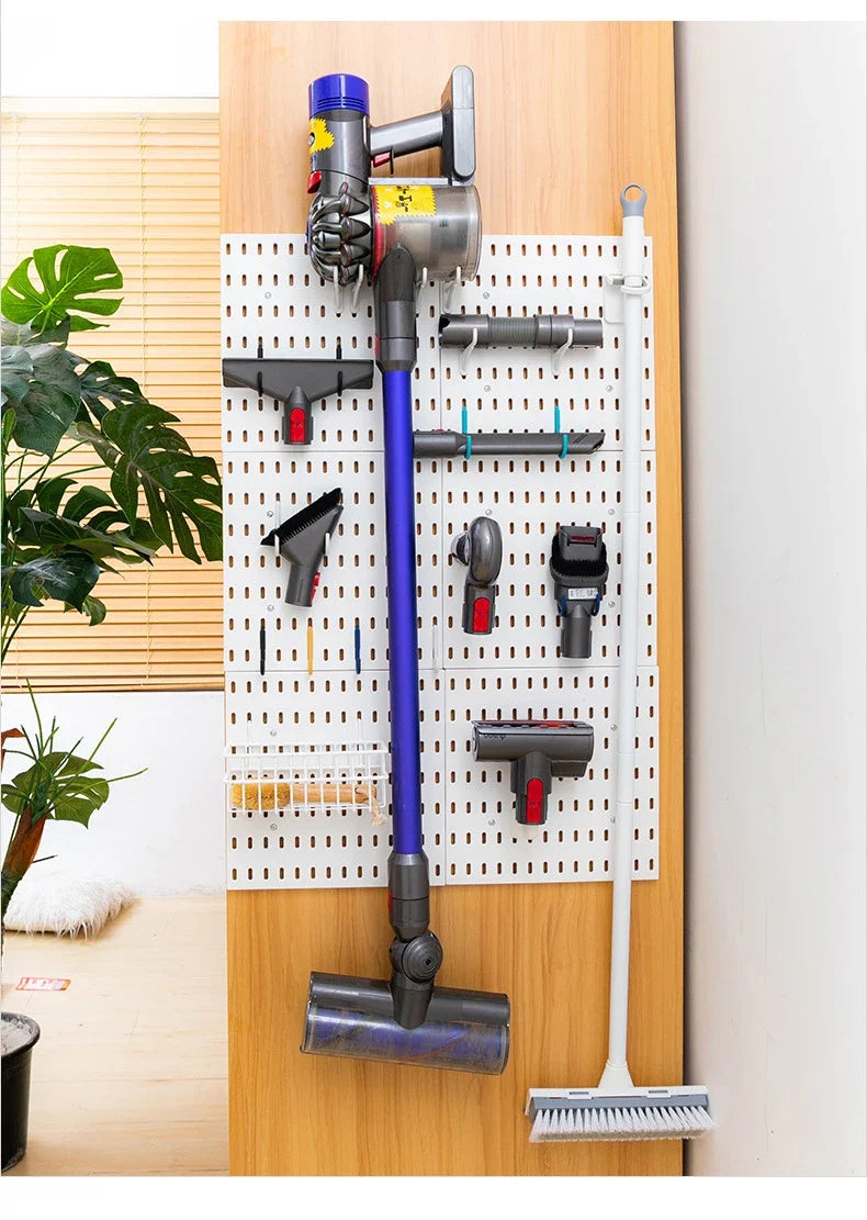DIY Pegboard Accessories Kitchen Organization No Drill Hanging Shelf Storage Hooks Wall Organizer Crafts For Garage Room