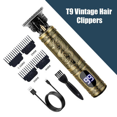 Heavy Metal Hair Clipper for Professional Men's Cuts - Smarsty