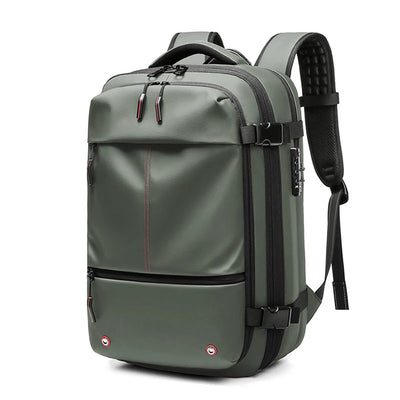 Men Travel Backpack vacuum compression 17 inch Laptop Backpack Business Large Capacity school Backpack Expanded Hiking backpack - Smarsty