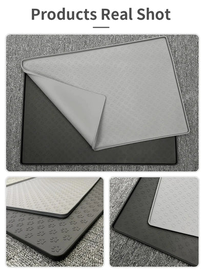 Waterproof Pet Placemat for Easy Feeding Cleanup - Smarsty