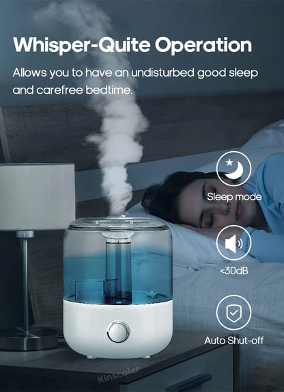 Large Capacity Aromatherapy Air Humidifier with Remote Control - Smarsty