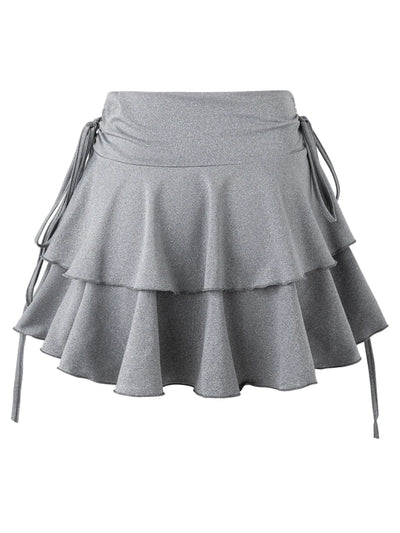 2025 New Solid Color Skirt Women Summer Fashion Outdoor Versatile High Waist Slim Fit Elastic Waist Short Skirt Goods In Stock - Smarsty