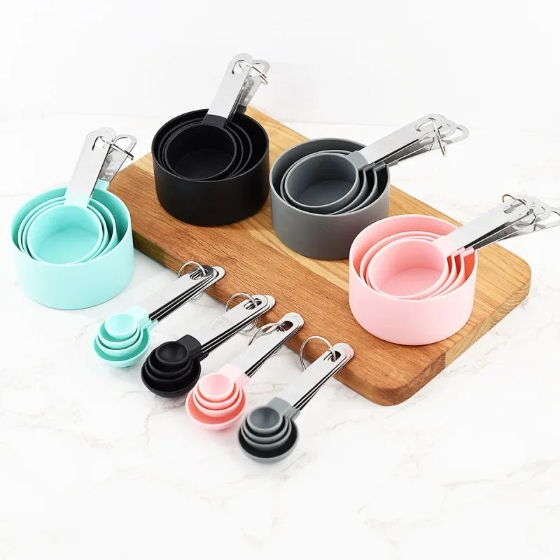 Stainless Steel Measuring Cups and Spoons Set for Precise Baking - Smarsty