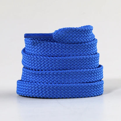 New Flat Classic Shoelaces for Sneakers Casual Shoe laces White Black Sports Shoelace Shoes Balanc String Shoe Accessories - Smarsty