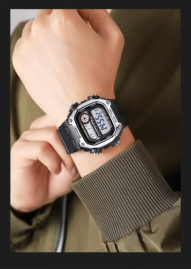 Skmei 2126 Waterproof Digital Sports Watch for Men - Smarsty