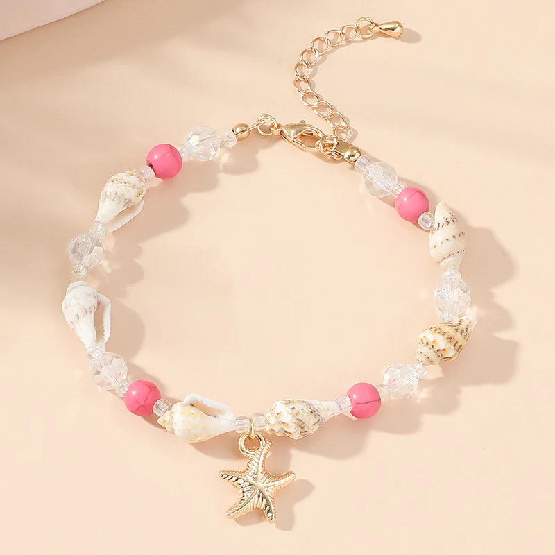 Bohemian Starfish Bracelet for Women Beach Jewelry - Smarsty