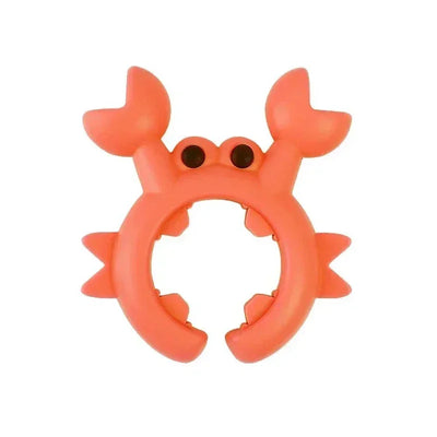 4/1PCS Silicone Spatula Rack Small Crab Anti Scalding Overflow Pot Clip Spoon Holder Clip Universal Shovel Rack Kitchen Gadget by Smarsty