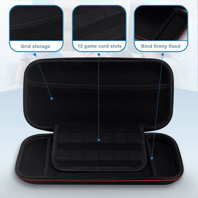 Protective Carrying Case for Nintendo Switch 2 with Game Card Slots - Smarsty