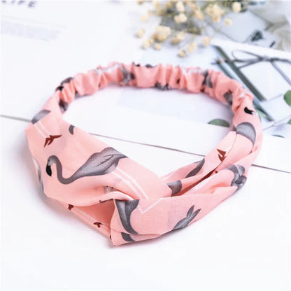 Bohemian Print Headbands For Women Vintage Turban Comfort - Smarsty
