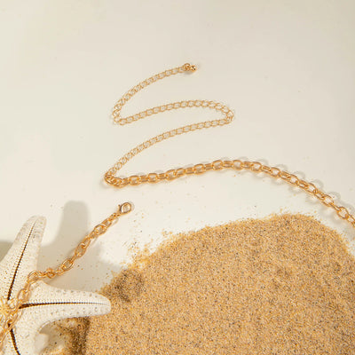 Bohemian Sea Star Shell Waist Chain for Beach Style - Smarsty
