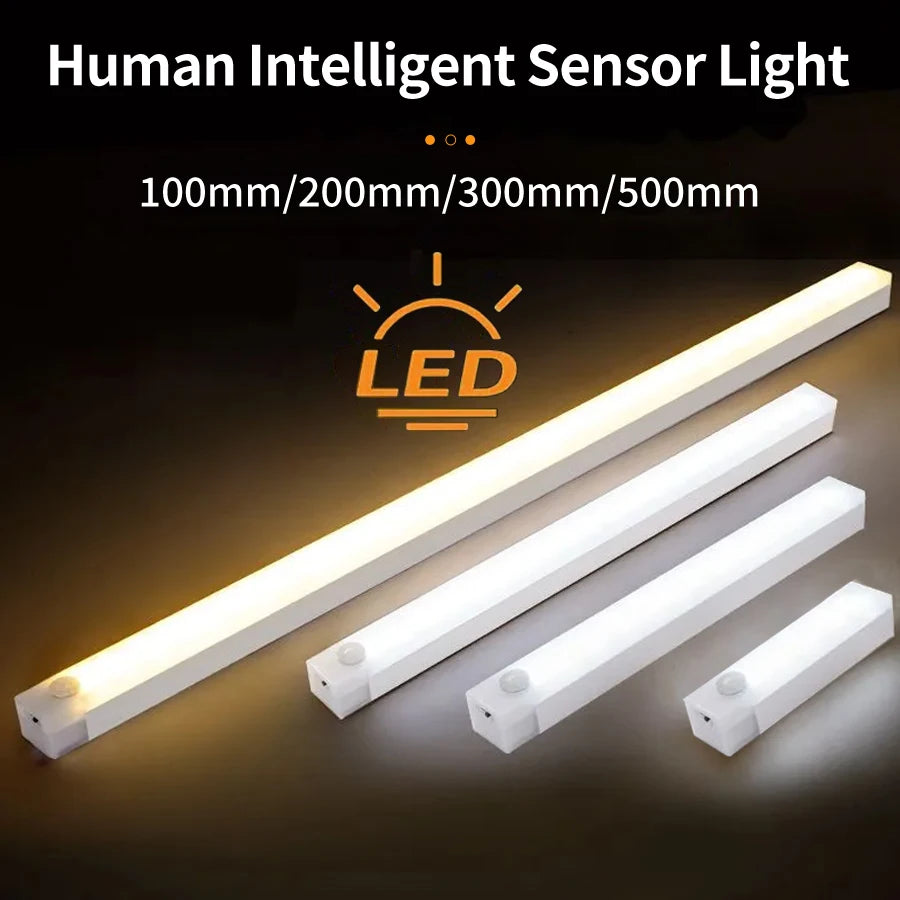 Rechargeable Motion Sensor LED Night Light for Cabinets - Smarsty