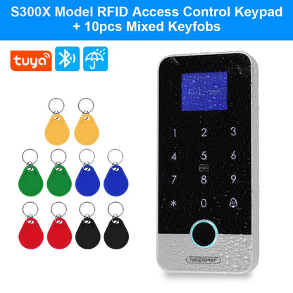 Waterproof Bluetooth Fingerprint Access Control Keypad - Smarsty