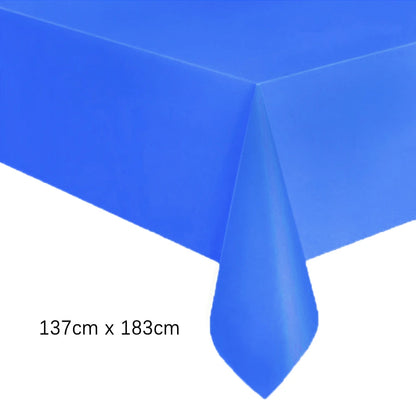 Disposable White Pink Tablecloth for Parties and Weddings - Smarsty