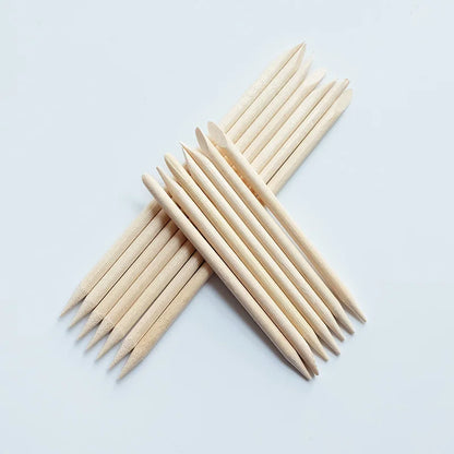 Lurayee Wooden Nail Cuticle Pusher for Perfect Manicures - Smarsty