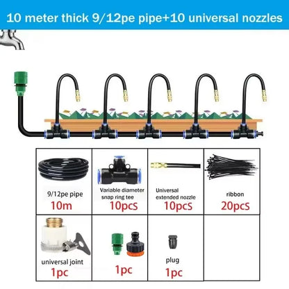 Universal Automatic Irrigation Sprinkler Kit for Efficient Watering - Smarsty
