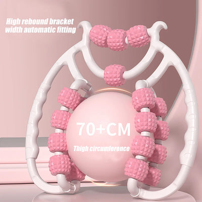 Portable Round Massager Roller for Targeted Cellulite Relief - Smarsty