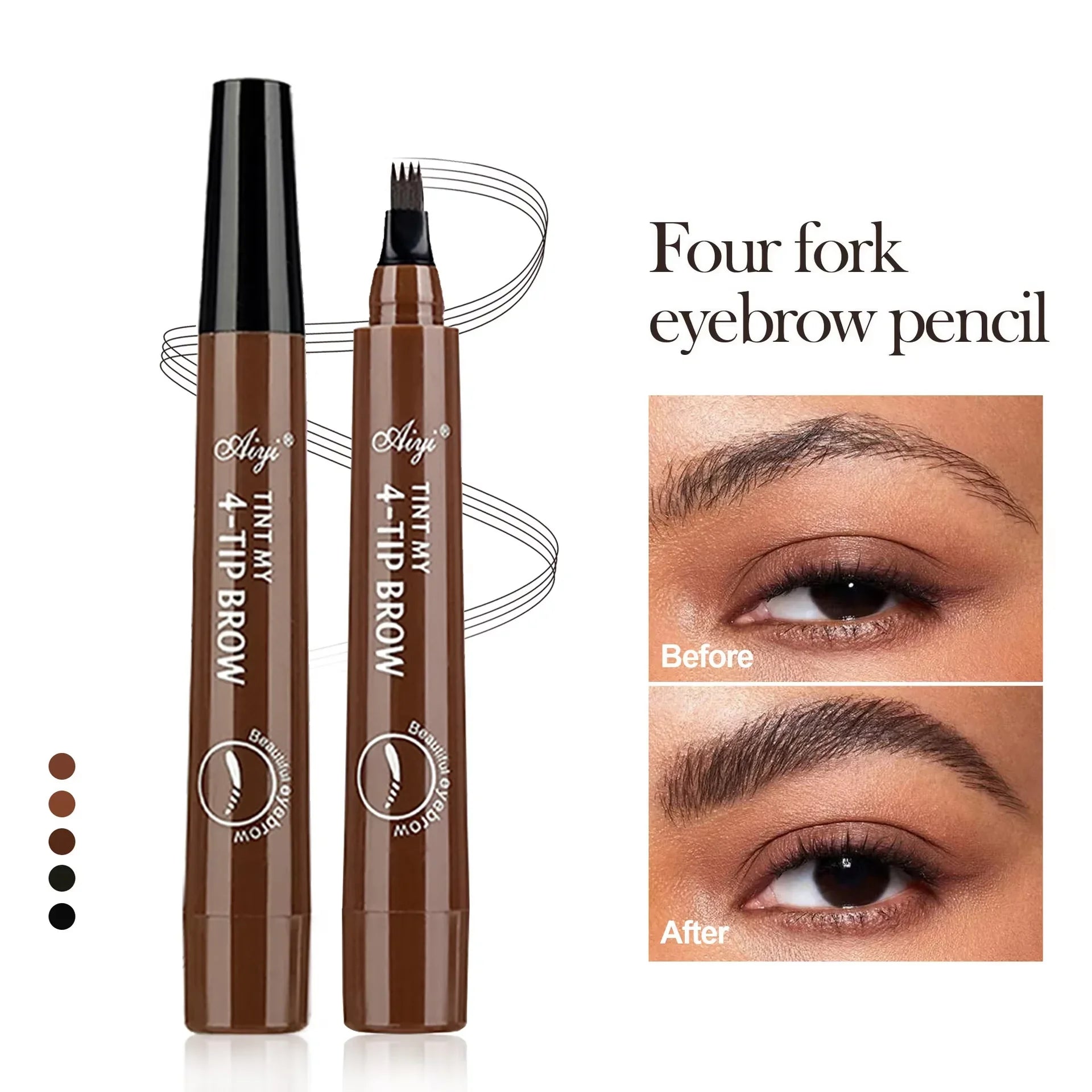Waterproof Eyebrow Tattoo Pen for Long-Lasting Makeup - Smarsty