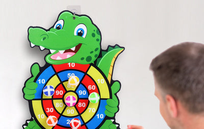 Montessori Dart Board Target Sports Game Toys For Children 4 To 6 Years Old Outdoor Toy Child Indoor Girls Sticky Ball Boys Gift by Smarsty