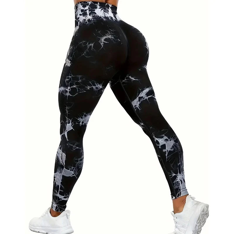 Women Yoga Pants Sport Leggings Seamless High Waist Push Up Woman Tights Fitness Workout Leggins Gym Clothing - Smarsty