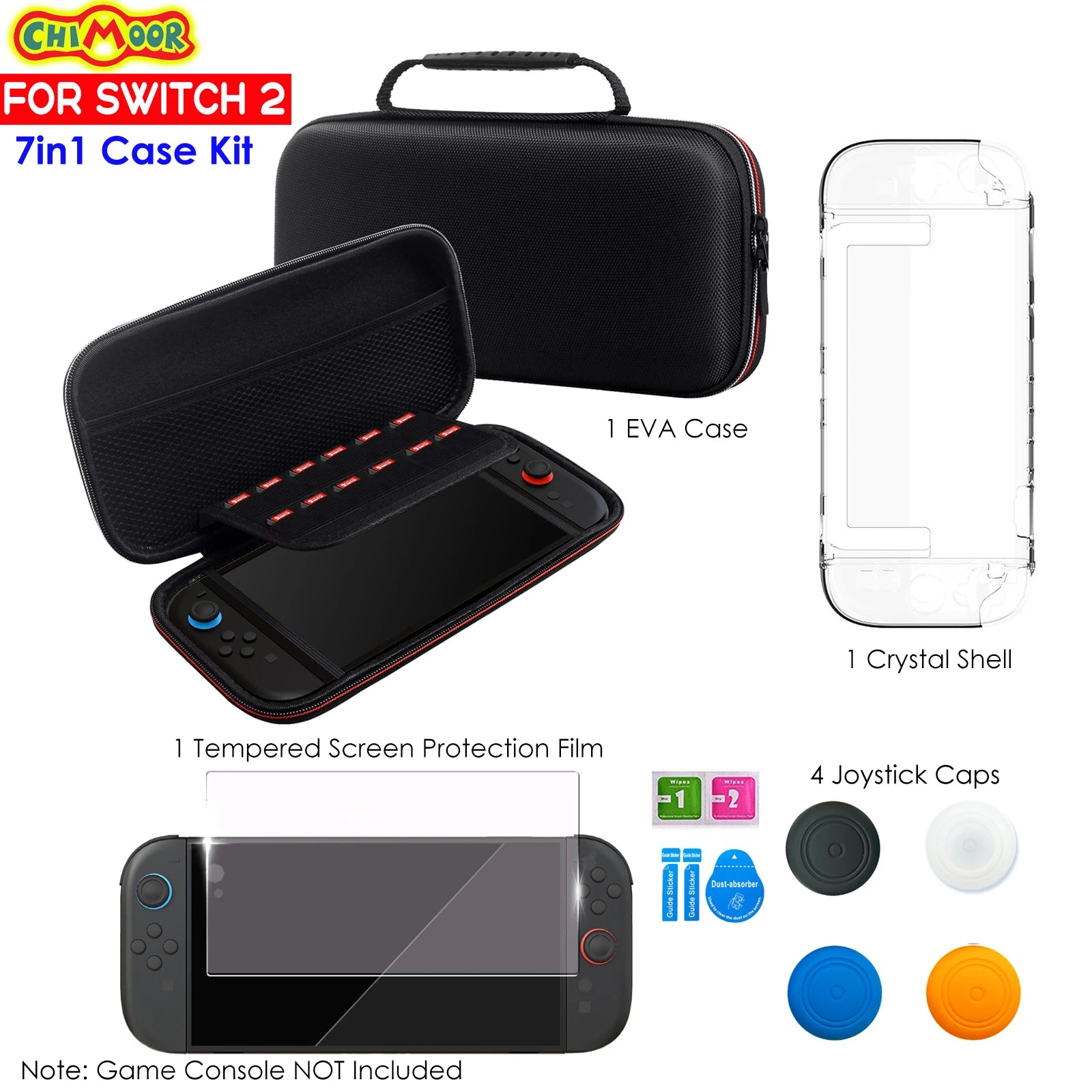 Protective Hard Shell Carrying Case for Nintendo Switch 2 - Smarsty