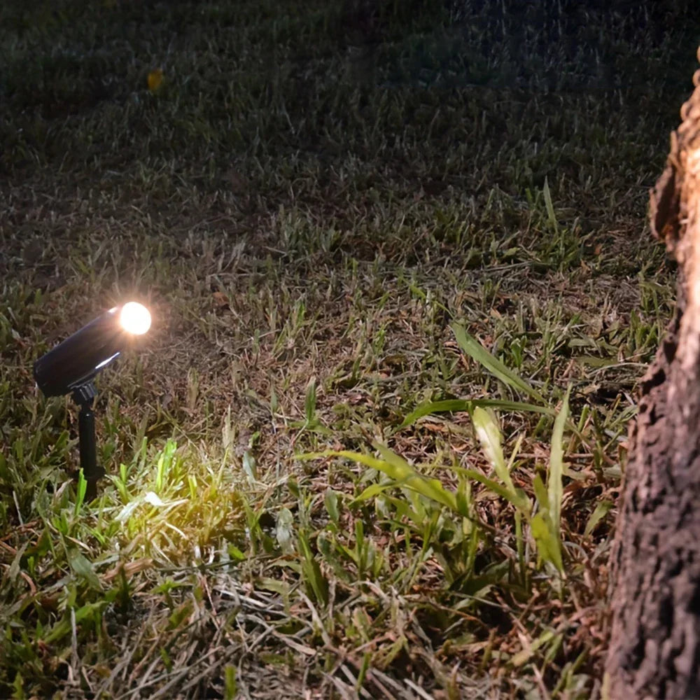 Solar LED Wall Light for Garden Pathway Illumination - Smarsty