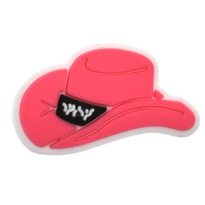 Hot Sales 1Pcs Pink Shoe Charms for Crocs Accessories Pin Shoe Wristband Croc Decorations Buckle Girls Women Party Gifts - Smarsty