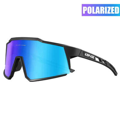 Kapvoe Cycling Glasses Polarized MTB Road Bike Glasses UV400 Protection Sunglasses Ultra Light Sport Eyewear Equipment by Smarsty