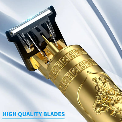 Heavy Metal Hair Clipper for Professional Men's Cuts - Smarsty