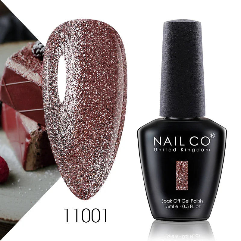 NAILCO 15ml Gel Top Coat and Base Coat for Long-Lasting Shine - Smarsty