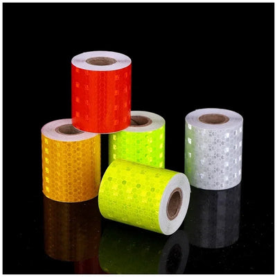 6 Colors Reflective Strip 5cm X 3m Reflective Car Sticker Tape Car Truck Trailer Safety Accessories by Smarsty