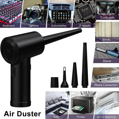 Wireless Air Duster For Keyboard Cleaning 51000 RPM