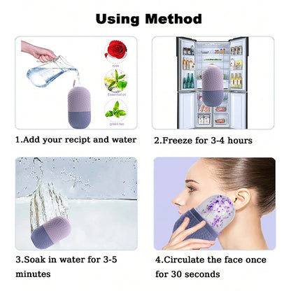 Silicone Ice Roller for Firming Facial Skin - Smarsty