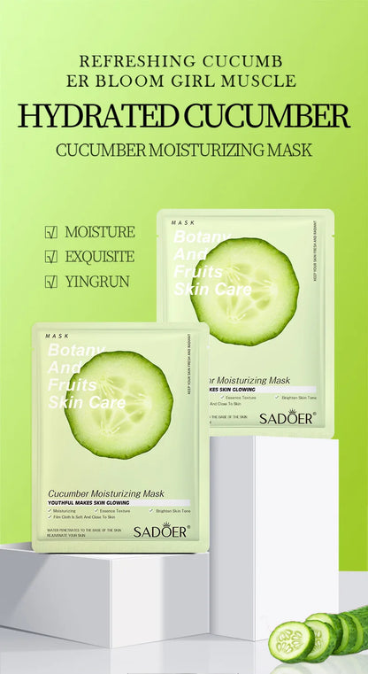 Natural Plant Face Masks for Deep Hydration and Firming - Smarsty