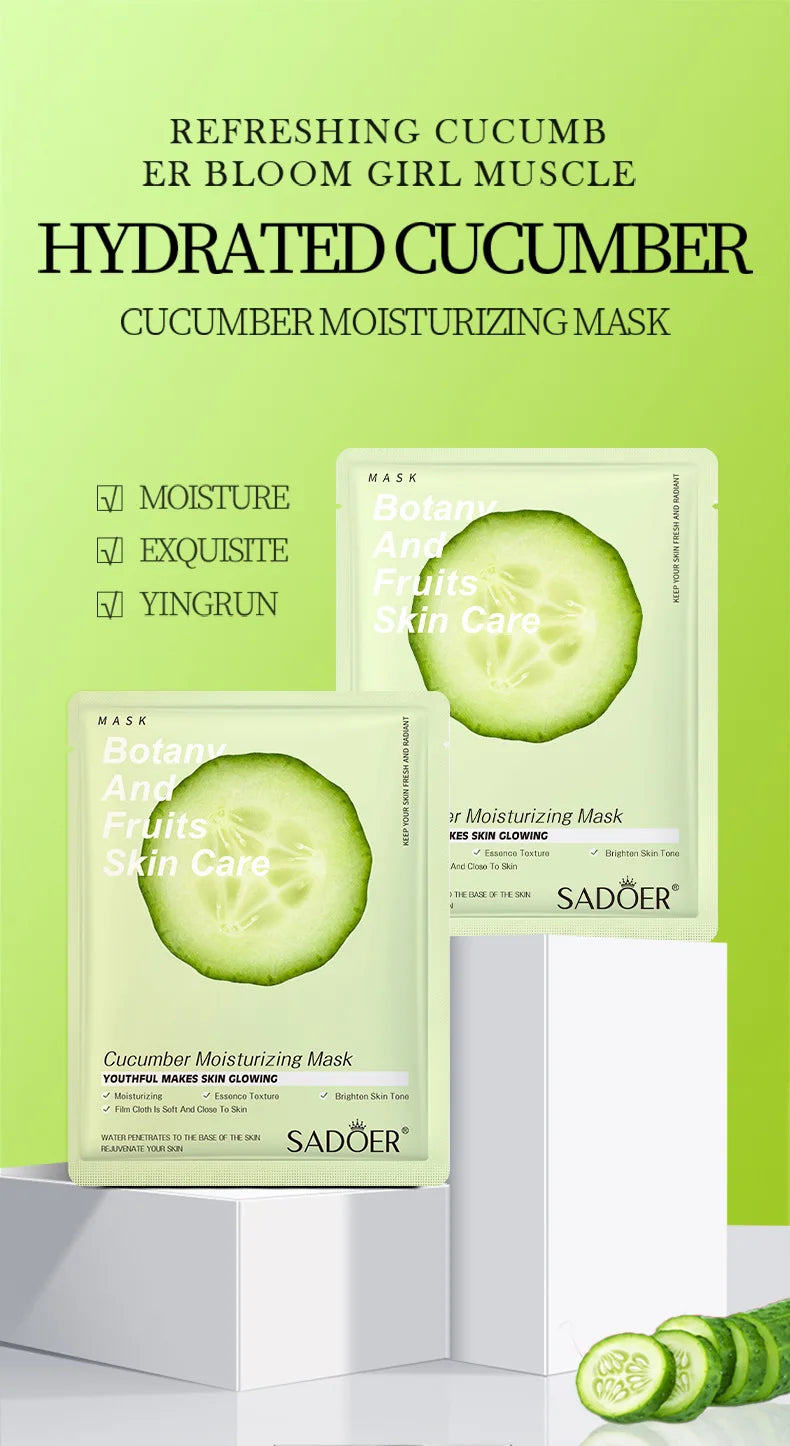 Natural Plant Face Masks for Deep Hydration and Firming - Smarsty