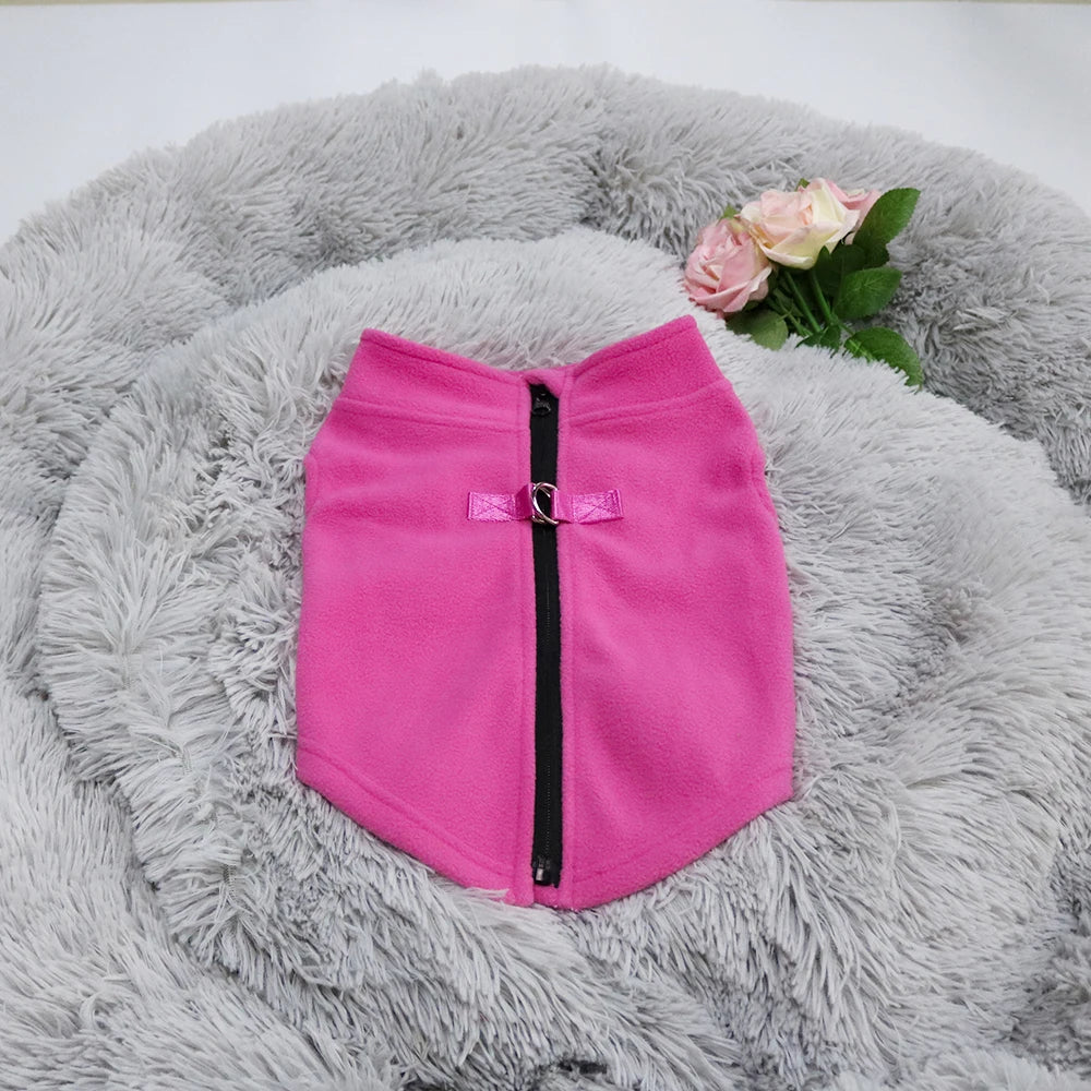 Winter Fleece Dog Jacket for Small Pets - Smarsty