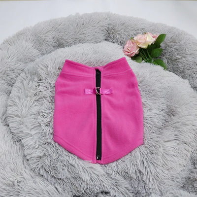 Winter Fleece Dog Jacket for Small Pets - Smarsty