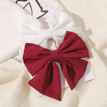 Cheer Bow Hair Clips Set for Girls Stylish Accessories - Smarsty