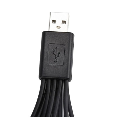 Universal USB To Multi Plug Cell Phone Charger Cable 10 to 1 USB Cable For Samsung Xiaomi Huawei Google OPPO Vivo Charger Cable - Smarsty