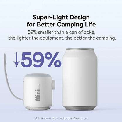 Wireless Air Pump 2In1 Inflate Deflate For Camping Mini - Smarsty