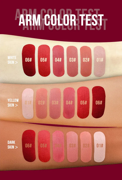 MLSMILE Waterproof Velvet Satin Lip Glaze Liquid - Smarsty