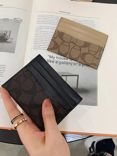 Luxury Design Wallets for Women Multi-Function Card Holder PU Leather Female Small Card Bag Short Women's Purse - Smarsty