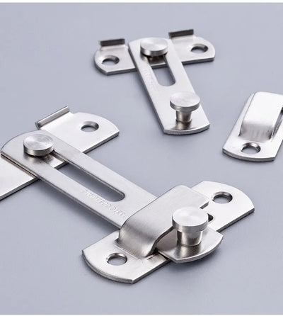 Sliding Barn Door Latch Sliding Right Angle Door Latch Door Bolt Wine Cooler Closet Window Door Latch Plug Baby Safety Latch - Smarsty