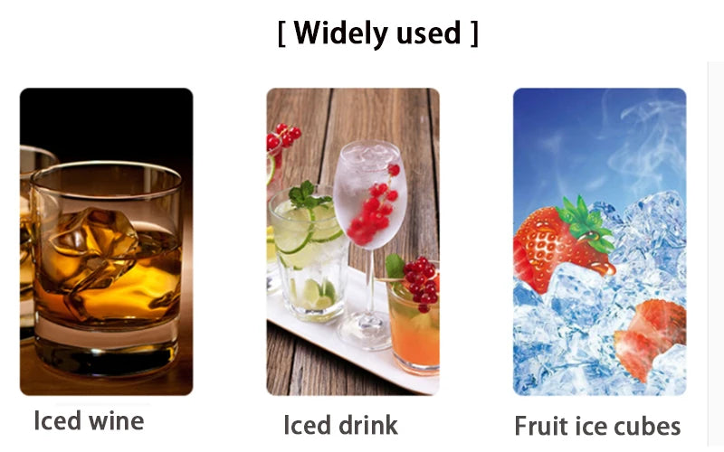 4/6/8/15 Grid Big Ice Tray Mold Giant Jumbo Large Food Grade Silicone Ice Cube Square Tray Mold DIY Ice Maker Ice Cube Tray - Smarsty