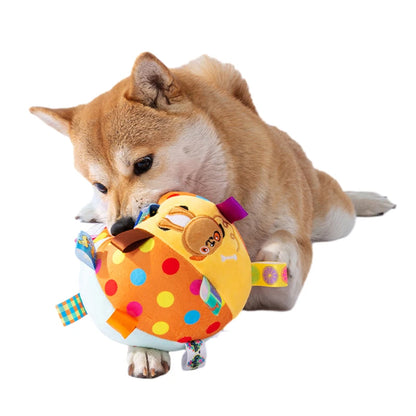 Interactive Ball Dog Toy for Aggressive Chewers - Smarsty
