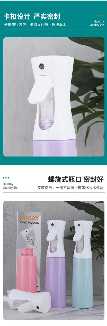 Refillable Fine Mist Spray Bottle for Hair and Garden - Smarsty