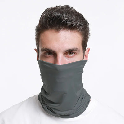 Outdoor Sport Bandana Military Tube Scarf Fishing Cycling Tactical Hiking Face Cover Neck Gaiter Half Mask Headband Men Women by Smarsty
