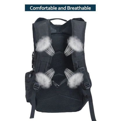 45L Waterproof Fishing Hunting Backpack Outdoor Rucksacks Tactical Sports Camping Hiking Trekking Bags - Smarsty