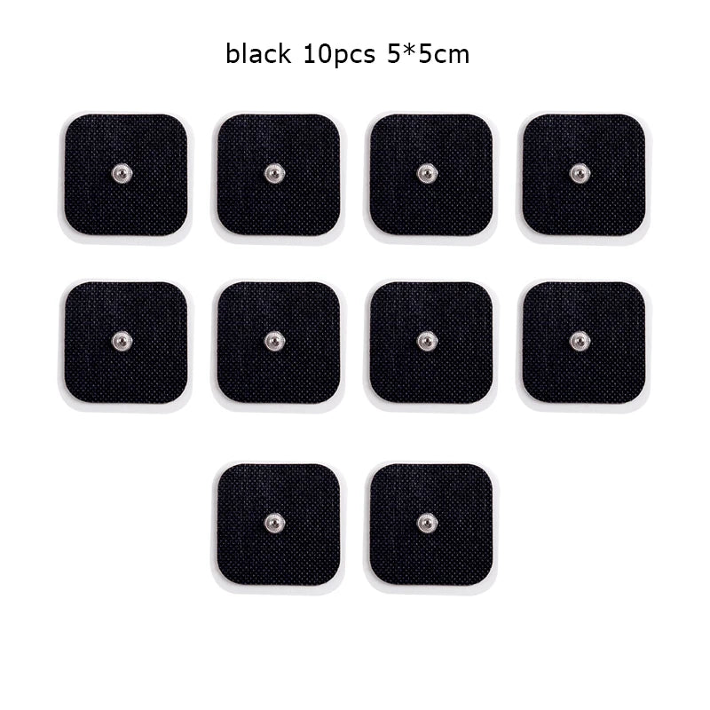 Reusable 5x5cm Electrode Pads for Muscle Relief - Smarsty